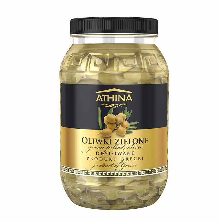 Oliwki Zielone Drylowane 2 Kg Athina